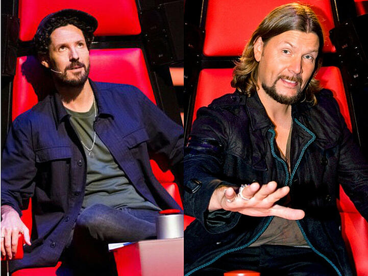 Max Herre (l.) hat seinen Abschied verkündet. Für ihn kommt Rea Garvey zurück