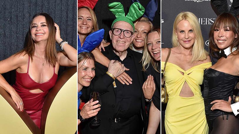 Zum 50. Jubiläum des deutschen Playboys lassen es die VIPs in München ordentlich krachen.