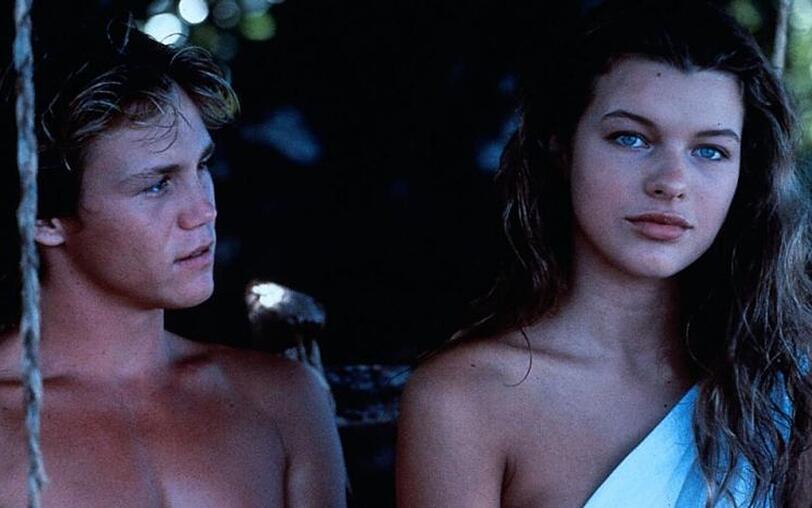 Dem Titel nach eine Fortsetzung, aber eigentlich nur eine maue Neuverfilmung, die dem Original nichts Neues hinzuf&uuml;gt: "R&uuml;ckkehr zur blauen Lagune" (1991) mit Milla Jovovich und Christopher Krause (Bild).