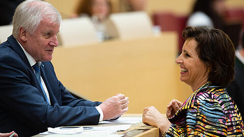 Horst Seehofer und Christine Haderthauer