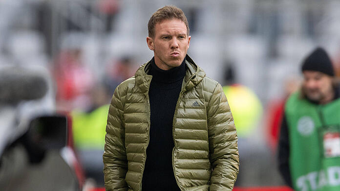Julian Nagelsmann steht beim FC Bayern derzeit einmal mehr unter Druck.