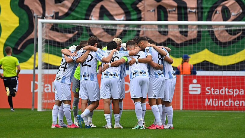Die im Sommer unter schwierigen Bedingungen zusammengestellte Mannschaft des TSV 1860 findet sich langsam, aber sicher immer besser zurecht.