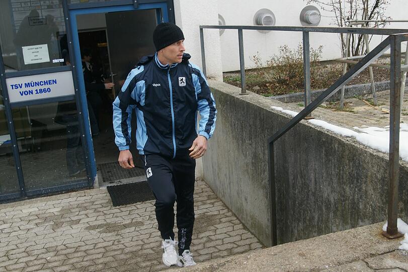 Der Neuzugang ist da: Rob Friend bei seinem ersten Training an der Grünwalder Straße am Donnerstag.