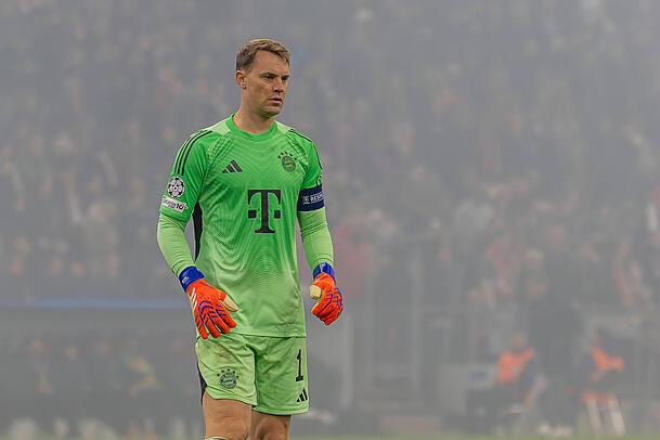 Gewann mit dem FC Bayern gegen Sporting Lissabon mit 3:1: Keeper Manuel Neuer. Gewann mit dem FC Bayern gegen Sporting Lissabon mit 3:1: Keeper Manuel Neuer.