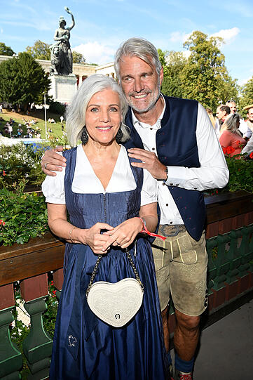 Birgit Schrowange und Mann Frank Spothelfer Birgit Schrowange und Mann Frank Spothelfer