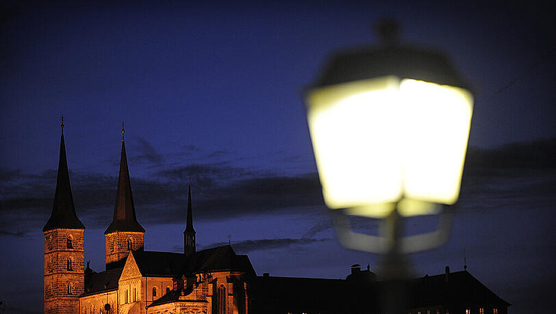 Auf dem Miachelsberg thront das benediktinerkloser über Bamberg. Die berühmte Kirche muss jetzt vor dem Einsturz bewahrt werden. Auf dem Miachelsberg thront das benediktinerkloser über Bamberg. Die berühmte Kirche muss jetzt vor dem Einsturz bewahrt werden.