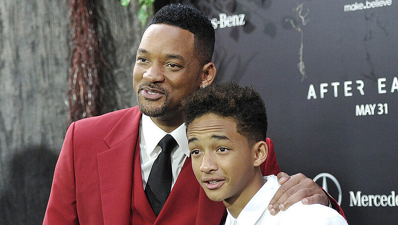Will Smith und sein Sohn Jaden Will Smith und sein Sohn Jaden