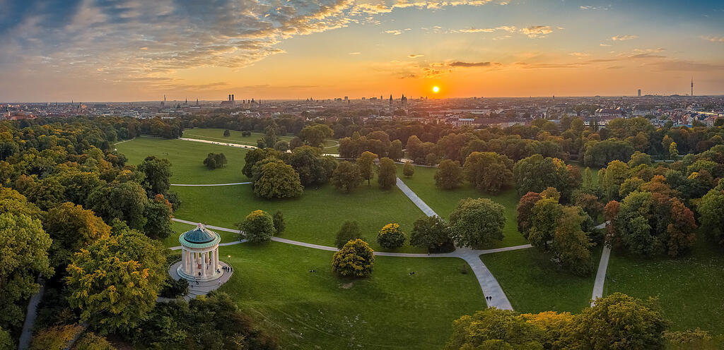 Englischer Garten Vor 230 Jahren wurde er geplant Abendzeitung München
