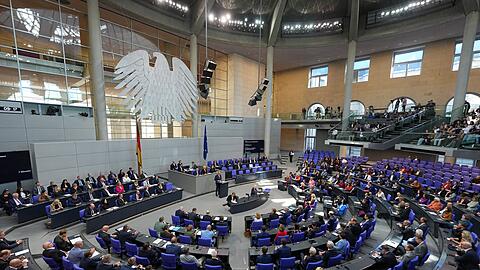 Bei der Generaldebatte wird es voll im Parlament.