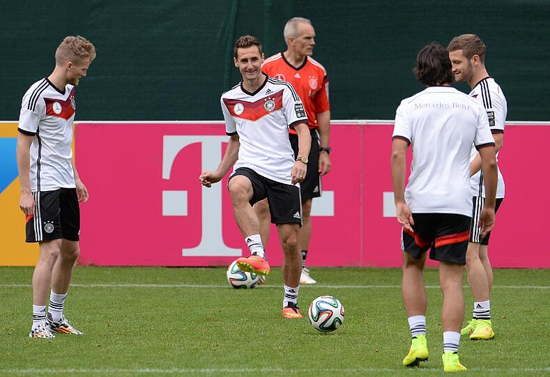 Die Bilder vom achten Tag im Trainingslager in St. Martin.