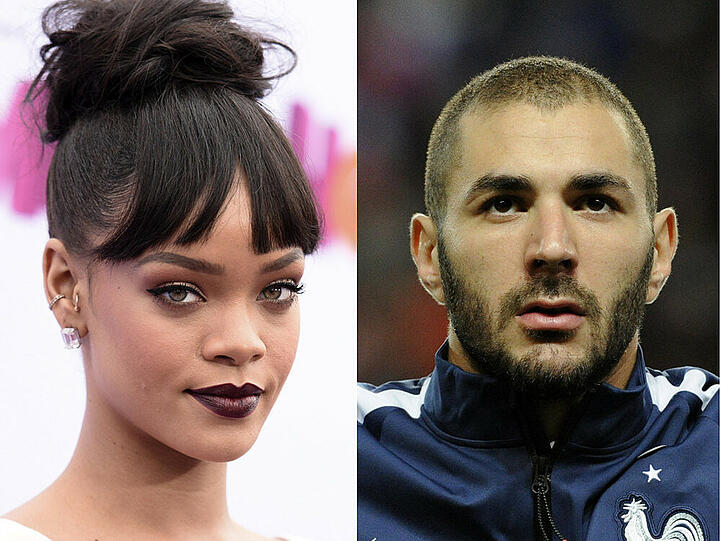 Sind Rihanna und Karim Benzema das neue transatlantische Traumpaar?