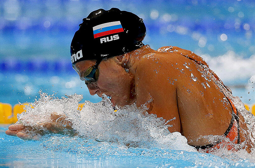 Keine Gratulationen, kein Mitgefühl: Russlands Schwimmerin Julija Jefimowa steht im Mittelpunkt der Doping-Kritik bei Olympia.