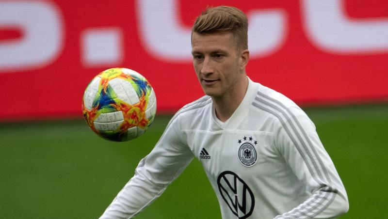 Soll gegen Estland wieder im DFB-Trikot auflaufen: Marco Reus. Soll gegen Estland wieder im DFB-Trikot auflaufen: Marco Reus.