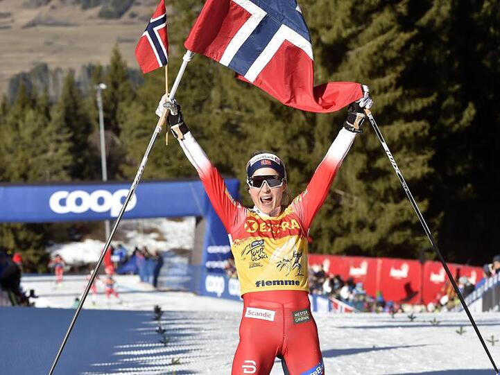 Sicherte sich souverän den Sieg bei der Tour de Ski: Therese Johaug.