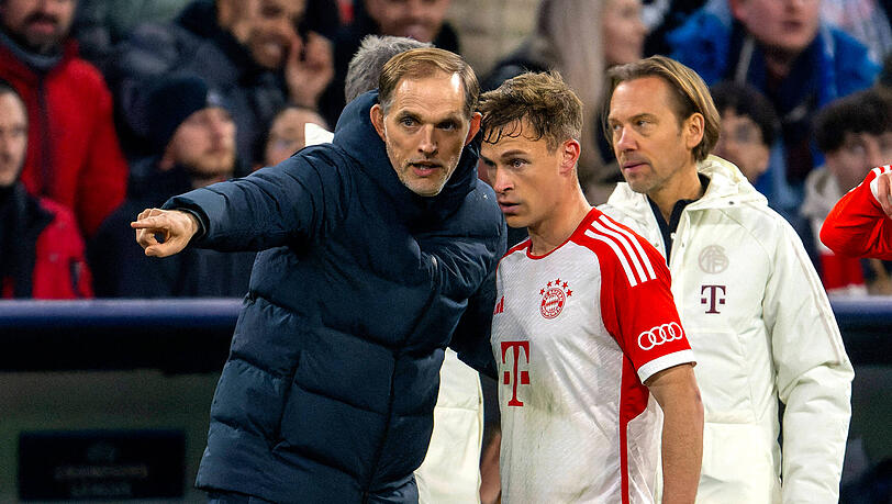 Pflegten nicht die beste Beziehung: Ex-Bayern-Trainer Thomas Tuchel und Joshua Kimmich.