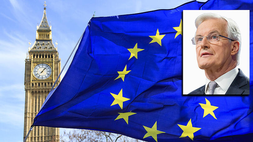 "Wir wollen so schnell wie möglich beginnen", sagt Brüssels Chefunterhändler Michel Barnier über die Verhandlungen mit den Briten.