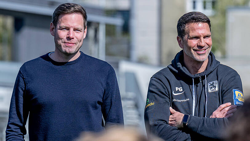 Haben beim Transfer von Kevin Volland zusammengearbeitet: Sport-Boss Christian Werner und Coach Patrick Glöckner. Haben beim Transfer von Kevin Volland zusammengearbeitet: Sport-Boss Christian Werner und Coach Patrick Glöckner.