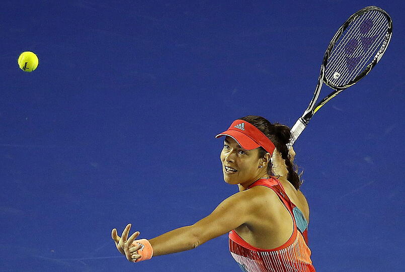 Ana Ivanovic aus Serbien.