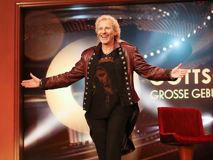 Die lustigsten Bilder vom Gottschalk-Geburtstag auf RTL...