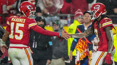 DeAndre Hopkins erarbeitete sich schnell das Vertrauen von Quarterback Patrick Mahomes.