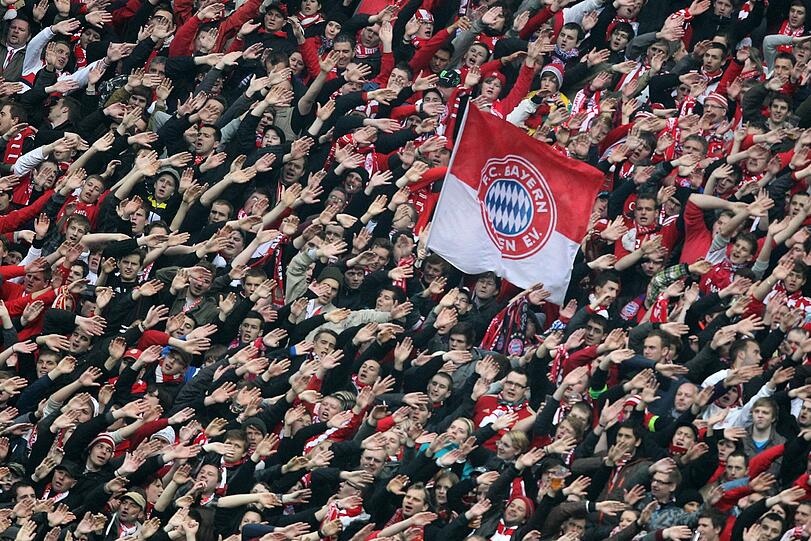 Fans: GutChampions-League-Protest, 12:12 &ndash; unruhig war&rsquo;s. Voll war die Hütte trotzdem.