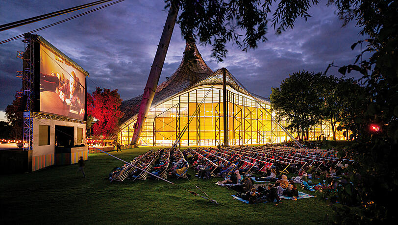 Kino am Olympiasee, Abendvorstellung