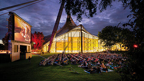 Kino am Olympiasee, Abendvorstellung