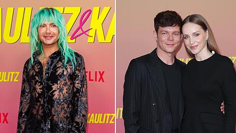 Die Party geht weiter: Bill Kaulitz (l.) feiert den Junggesellinnenabschied von Susanne Knispel - der Verlobten seines Bandkollegen Georg Listing.