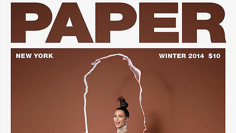 Fand bei Champagner-Herstellern wenig Anklang: Das "Paper"-Cover mit Kim Kardashian Fand bei Champagner-Herstellern wenig Anklang: Das "Paper"-Cover mit Kim Kardashian