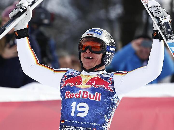 Siegte im Januar in Kitzbühel: Abfahrts-Ass Thomas Dreßen.