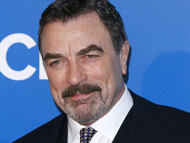Sichtlich gealtert, doch der Schnurrbart ist geblieben: Tom Selleck