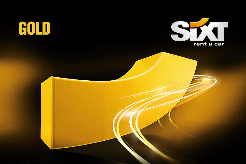 Der Vorteilsbringer: Die SIXT-Gold-Card.