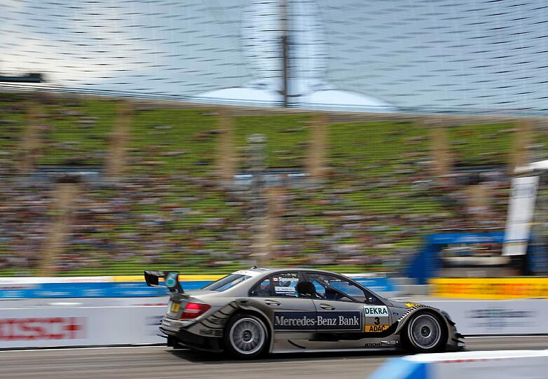 Spektakulärer Motorsport im Rund des altehrwürdigen Olympiastadions.