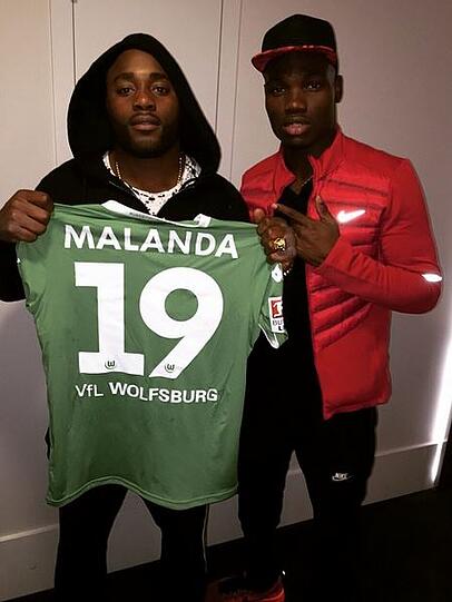 VfL-Wolfsburg-Star Junior Malanda auf Instagram