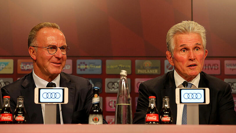 Zwei, die sich verstehen: Karl-Heinz Rummenigge und Jupp Heynckes.