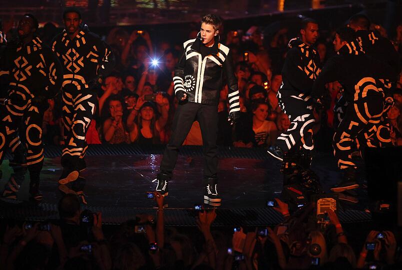 Weitere Bilder der Show in Belfast.
