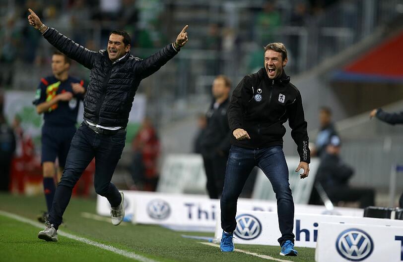 Vielversprechender Auftakt: Am 26. September schlägt der TSV unter Markus von Ahlen die SpVgg Greuther Fürth mit 2:0.