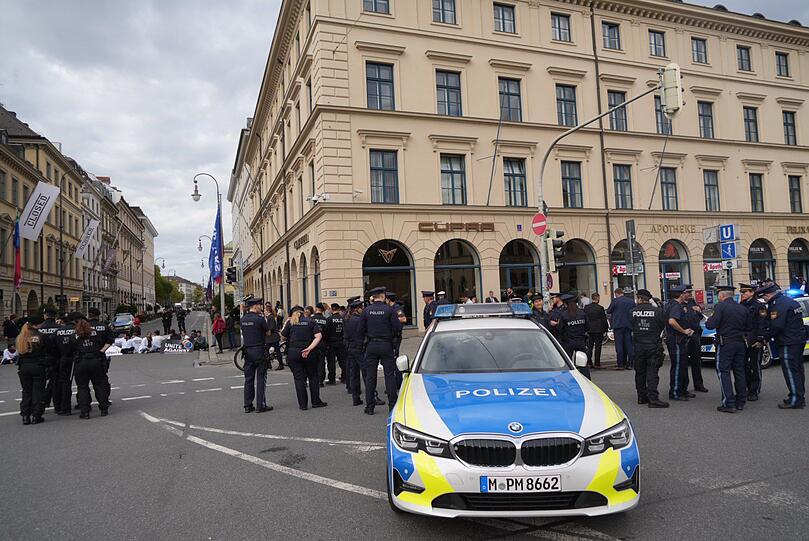 Weitere Bilder von der Protestaktion am Mittwoch.