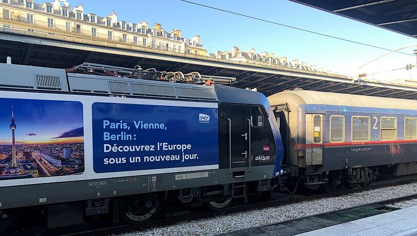 Wegen wegfallender Zuschüsse aus Frankreich droht dem Nachtzug zwischen Paris und Berlin das Aus (Archivbild).