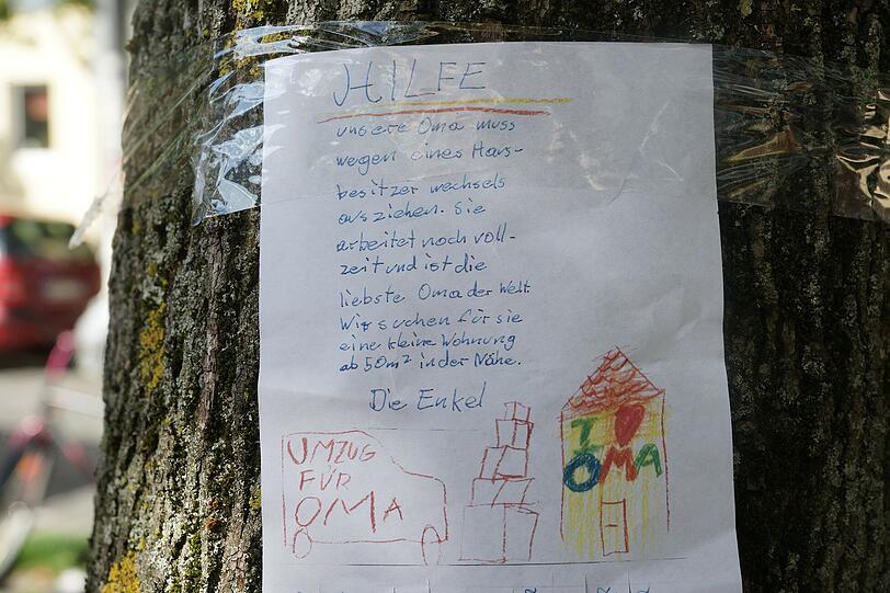 Joel (10) zeichnete ein Umzugsauto für Omas Kisten.