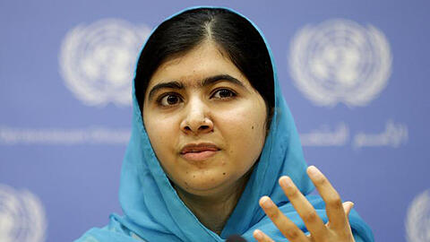2012 war Yousafzai in ihrer pakistanischen Heimat angeschossen worden, weil sie sich für Bildung von Mädchen einsetzte.