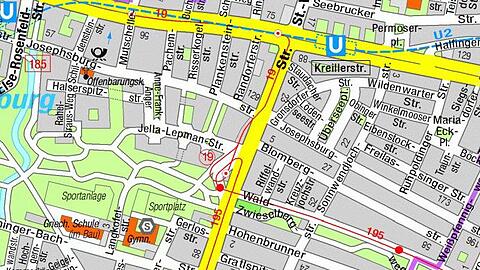 Radweg-Verbindungen mit Lücken - Stadtrat Georg Kronawitter hat's selbst ausprobiert.