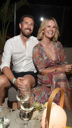 Monica Ivancan und Mann Christian Meier.