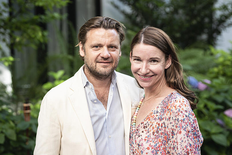 Sie sind Kuffler-Stammgäste: David und Sophie Meister.