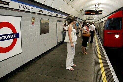 In der Londoner U-Bahn