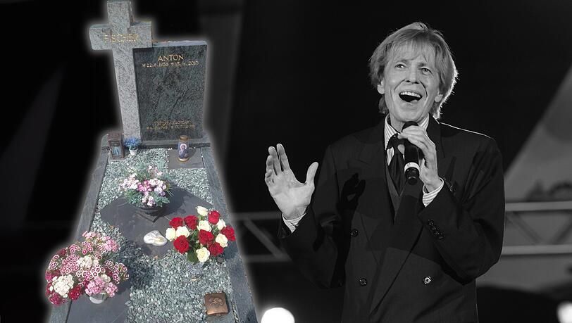 Jürgen Marcus wurde zunächst im Grab von Anton Fischer, dem Vater seines langjährigen Lebensgefährten, in Wolfratshausen bestattet.