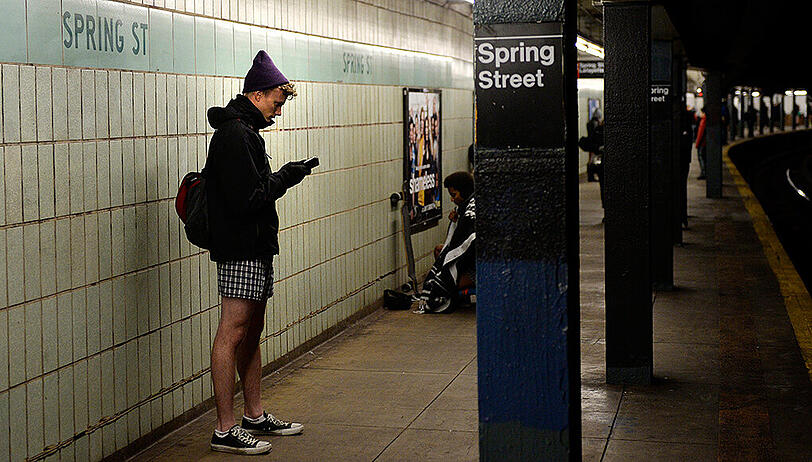 Die Bilder vom No Pants Subway Ride 2015.