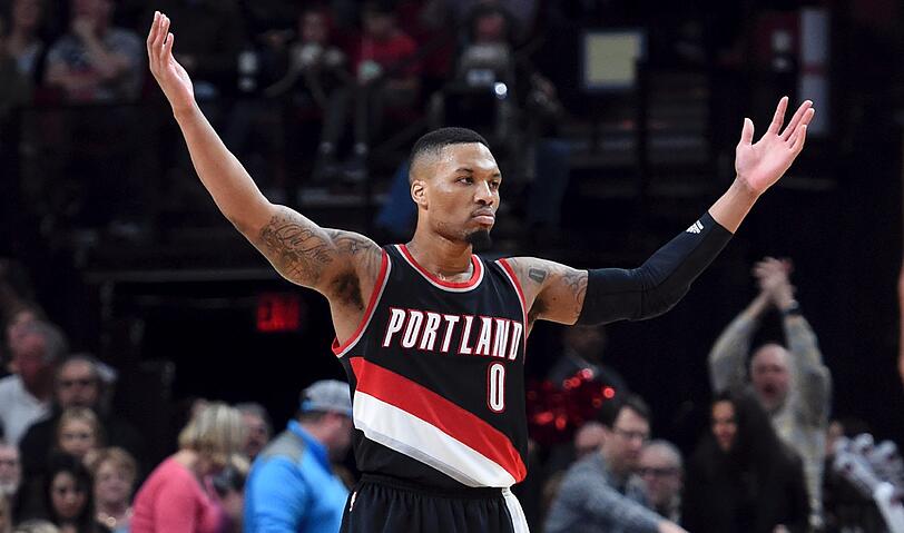 PLATZ 15 - DAMIAN LILLARD: Der Anführer der Portland Trailblazers kassiert jährlich 38,4 Millionen Dollar.