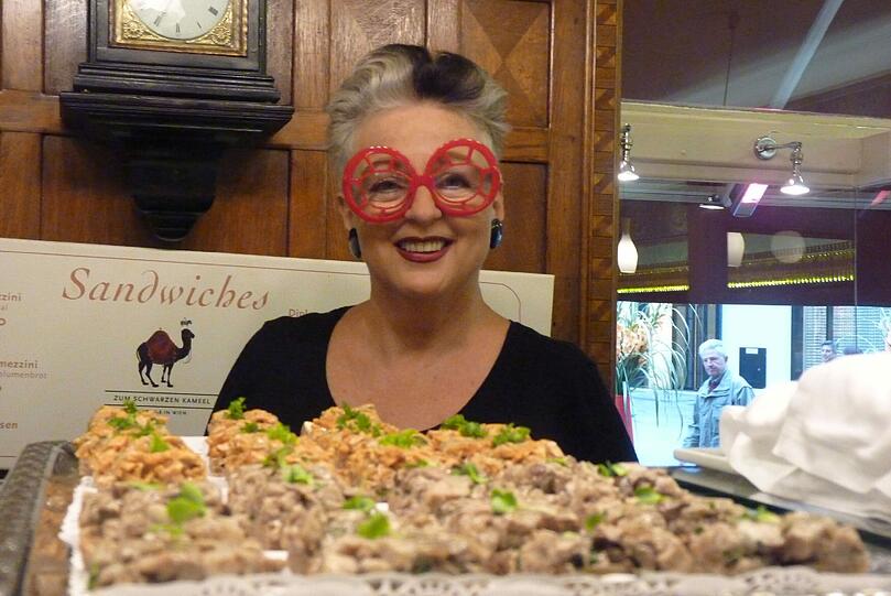 Sandwich-Theke im Schwarzen Kameel