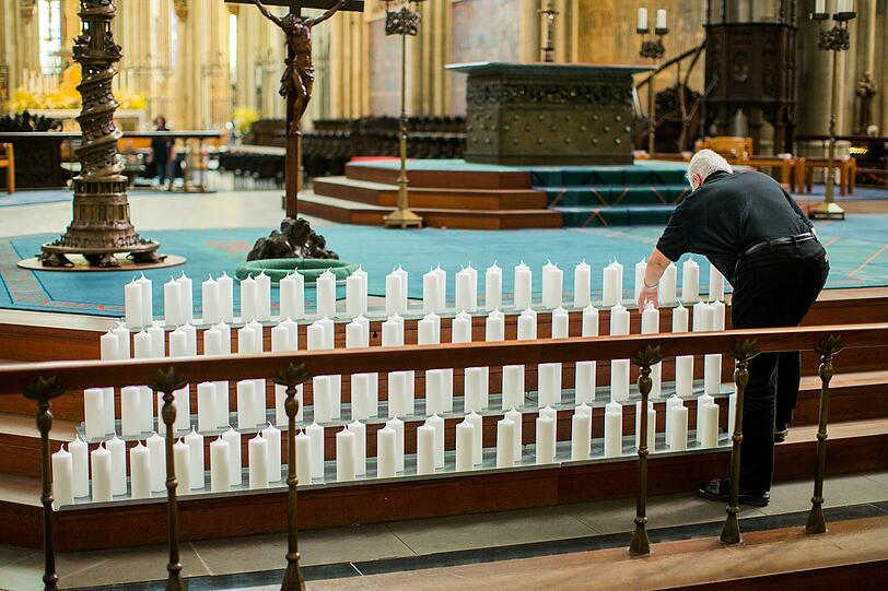 Weitere Bilder rund um den Gedenkgottesdienst in Köln.